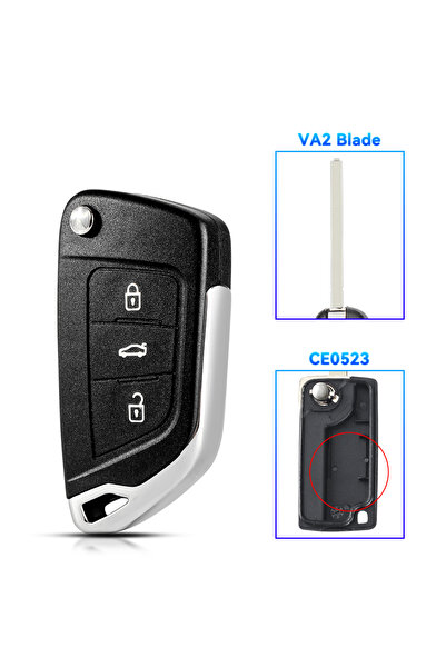 Choice 3B CE0523 VA2 Trunk KEYYOU For Citroen С2 C4 С3 С5 C6 For Peugeot 107 ...