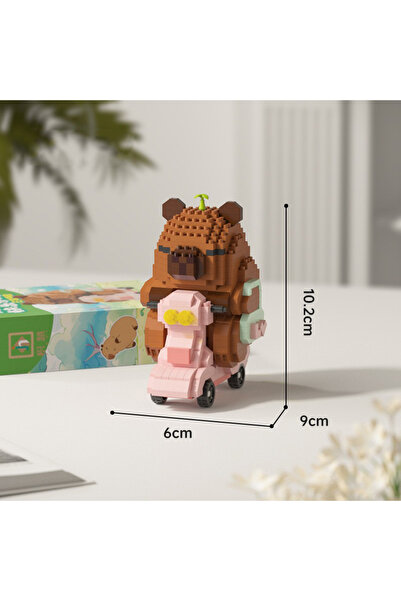 Choice3 نو بوكس ​​3148 حيوانات كرتونية جميلة نانوبريكس كابيبارا ميكرو دايموند...