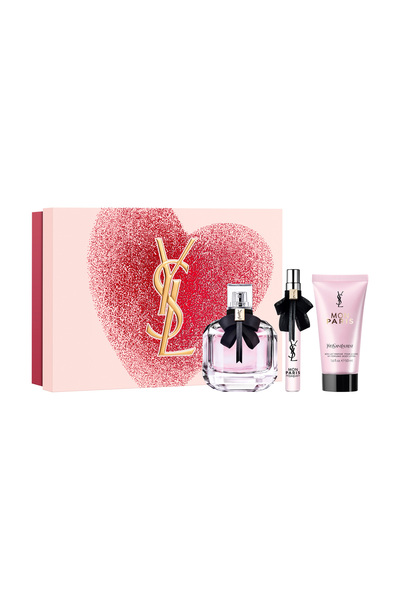 Yves Saint Laurent Mon Paris Edp 90 Ml + Body Lotion 50 Ml + Edp 10 Ml