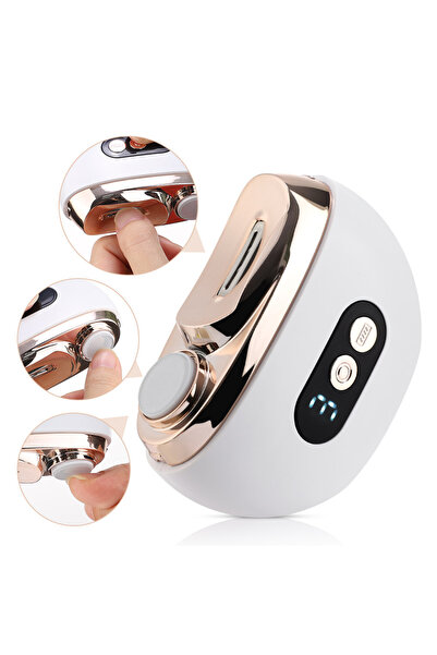 Choice4 مقص أظافر كهربائي مطور جديد 2 في 1، مانيكير مقاوم للرذاذ، مناسب لأظاف...