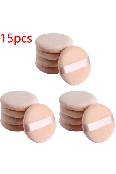 Choice1 15 قطعة، 5-30 قطعة، إسفنجة بودرة الوجه المستديرة، إسفنجة تجميل ناعمة ...