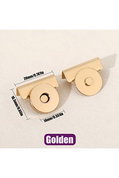 Choice3 8 sets Golden 4/8 sets Seamless Magnetic Button Magnet Buckle Hidden ...