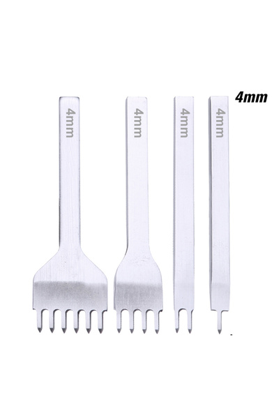 choice2 4 pcs 4mm KRABALL 4PCS/Set Spacing Punch Hole Punching Tool Hand Hole...