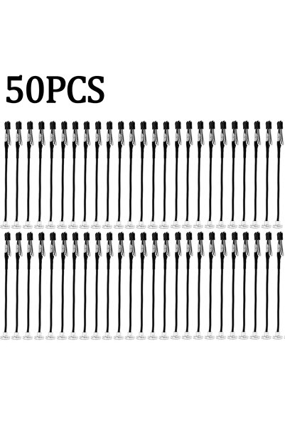 Choice 50 PCS 1-50PCS Magnetic Flexible Alligator Clip Electric Test Crocodil...