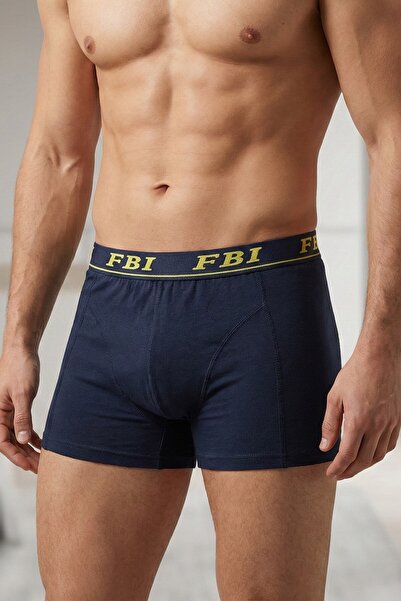 FBI Slimfit Plain Cotton and Lycra Men's Boxers