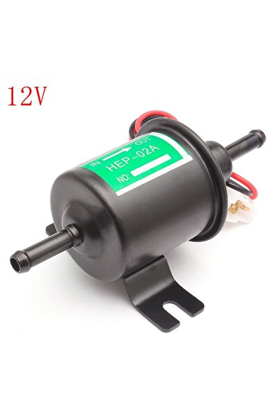 Choice3 12V Black HEP-02A Universal 12V 24V Electric Fuel Pump Low Pressure B...
