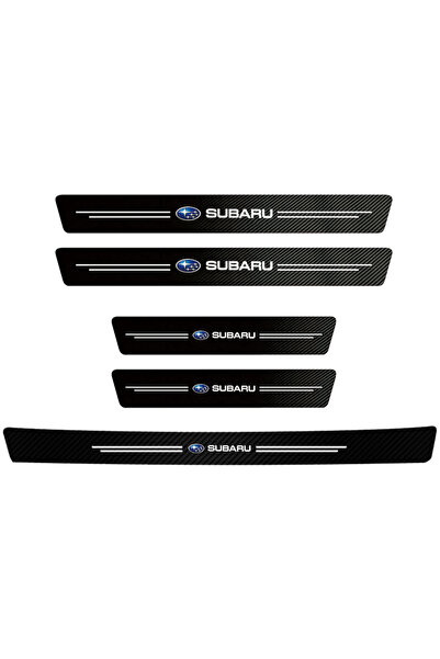 Choice3 ٥ قطع من ملصقات أبواب السيارة/صندوق السيارة، ١/٤/٥ قطع من ملصقات عتبة...