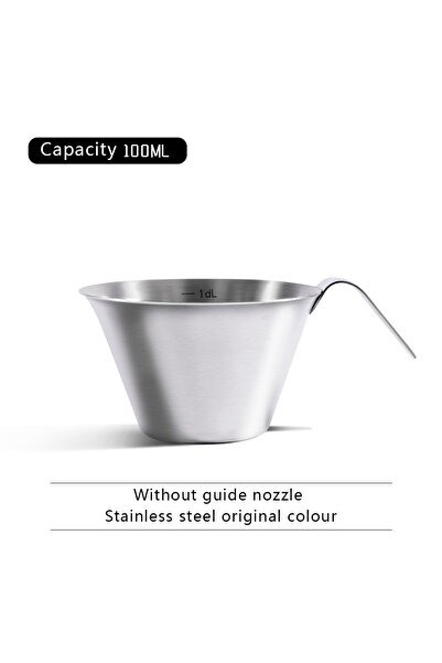 Choice Original 100ML Espresso Extraction Cup 304 Stainless Steel with Scale ...