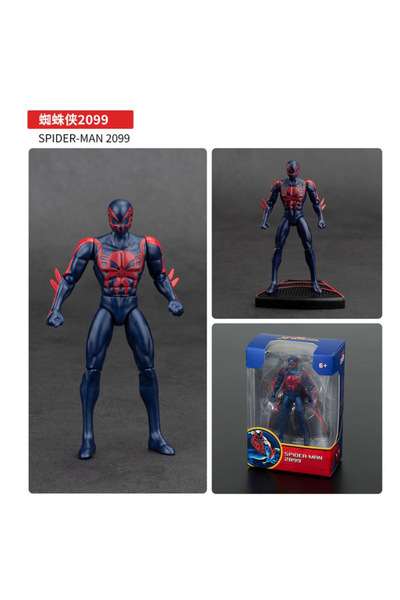 Choice4 2099 ZD مجسمات سبايدرمان الأصلية مقاس 4 بوصات، جرين جوبلن، فينوم، ماي...