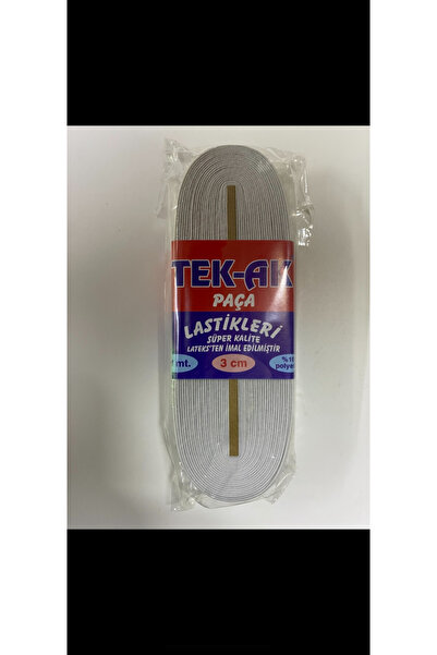 Kayıran aksesuar Λάστιχο Λευκό 3 εκ. - 10 μέτρα.
