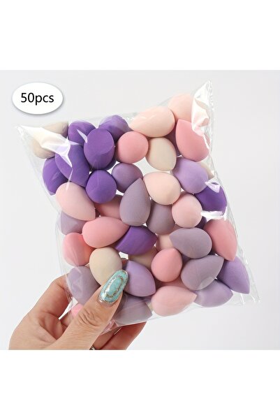 Choice8 50PCS-XFP-MIX2 20/50/100PCS Mini Makeup Sponges - Latex-Free, Water-A...