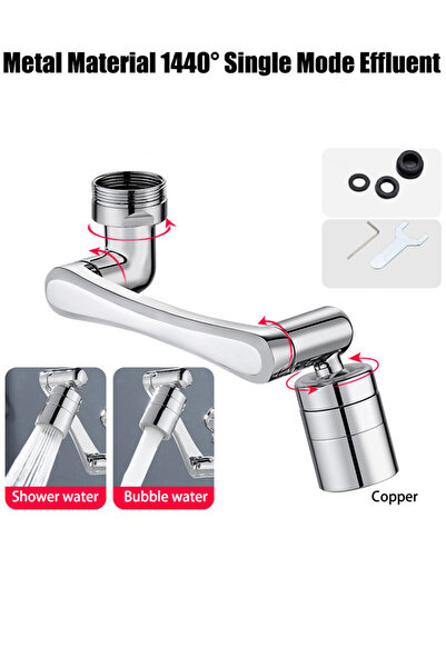 choice2 Dual-mode Effluent 2 Stainless Steel Universal 1440°Swivel Robotic Ar...