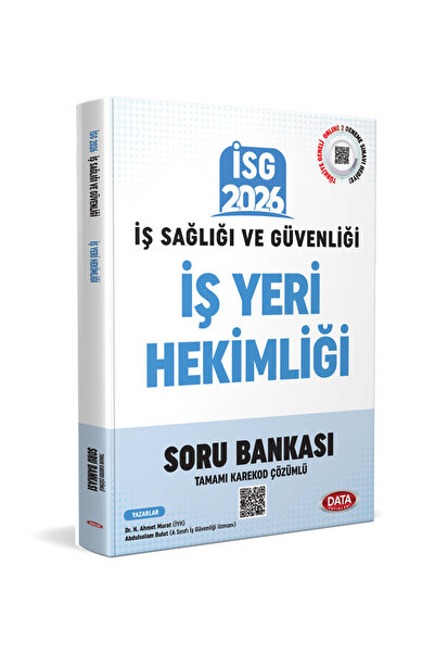 Data Yayınları İş Sağlığı Güvenliği (İSG) İş Yeri Hekimliği Tamamı Karekod Çö...