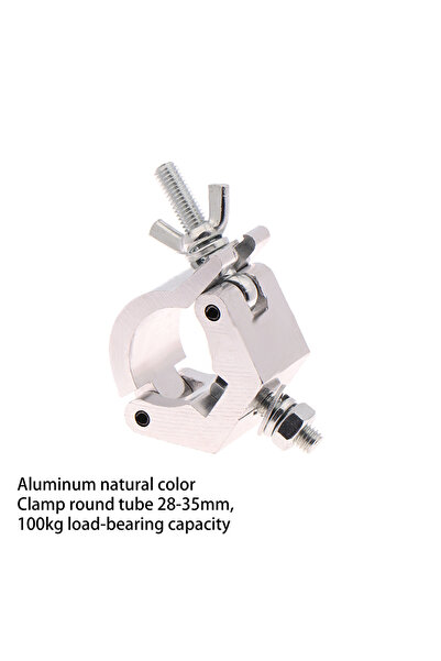 Choice6 A1 Fast Lk Lighting Clamp 1 Piece Aluminium Truss Clamps 28-32mm Tube...