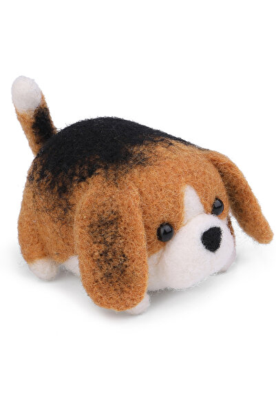 choice2 dog 2 1 Set Non-Finished Cute Animal Cat Wool Felting Material Packag...