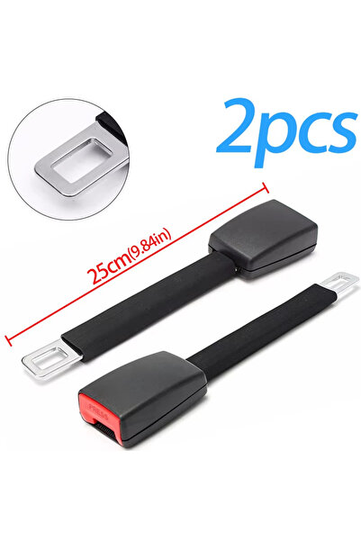 Choice12 25cm 2pcs Cross-border Hot Car Seat Belt Extender Thickening Fixer L...