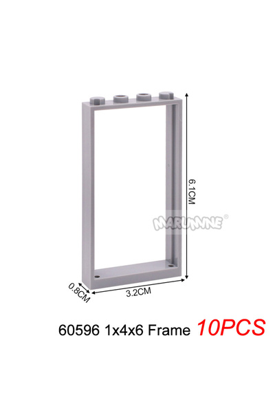 Choice19 60596 إطار 2 مارومين إم طوب باب إطار نافذة زجاج بناء طوب بناء أجزاء ...