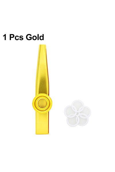 Choice21 1 Pcs Gold 10/20 Pcs Kazoo Metal Colourful Kazoos Orff Musical Instr...