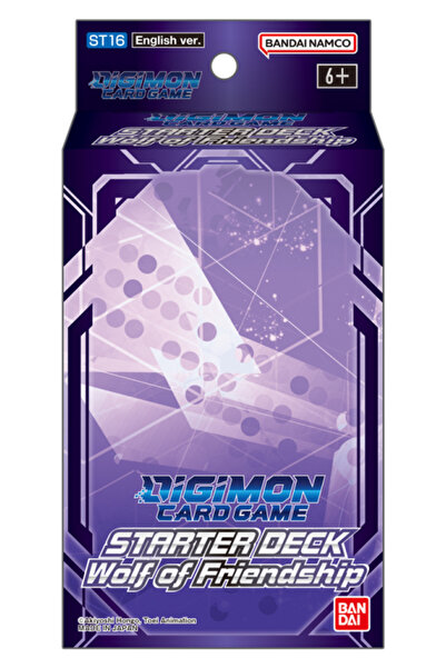 BANDAI Digimon Card Game - StarterDeck Display Wolf of Friendship ST16