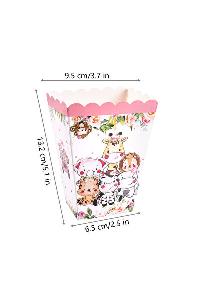 choice2 ٦ علب من أدوات المائدة الورقية للاستخدام مرة واحدة لحفلات سفاري الغاب...