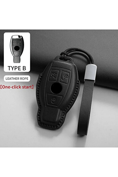 Choice3 Black B2 Car Key Case Cover for Mercedes Benz A B C E G S Class GLS G...