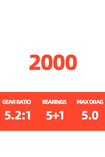 Choice6 بكرة صيد دايوا ريفروس CS LT موديل 2000، 24، دوارة، بكرة صيد بالطعوم، ...