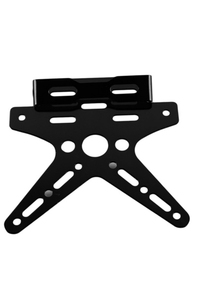 Choice1 black Electroplate Aluminum Alloy Motorcycle Rear License Plate Frame...