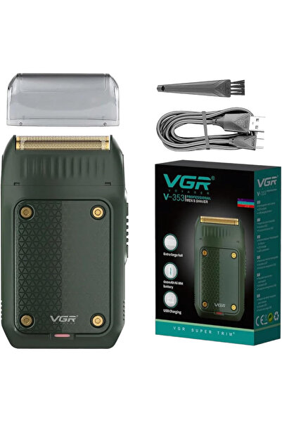 VGR ماكينة حلاقة احترافية فائقة النحافة V-353