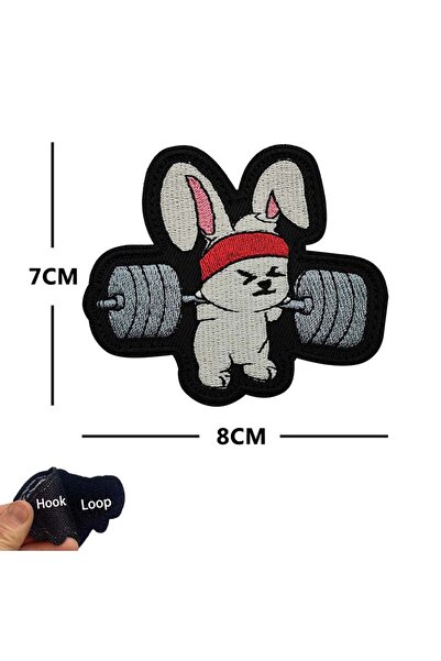 Choice8 10- شارة معنوية للياقة البدنية "لا مكسب بلا ألم"، شعار تكتيكي لبار رف...