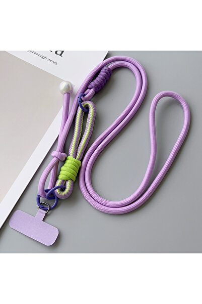 Choice7 حبل قصير للهاتف المحمول مصنوع من بوليستر /النايلون، متعدد الاستخدامات...