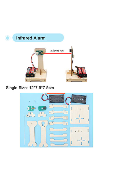 Choice28 Infrared Alarm DIY Physical Model Science Experiment Educational Toy...
