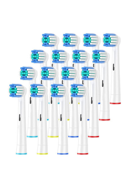 Choice8 16 قطعة من رؤوس فرشاة الأسنان البيضاء البديلة (4/8/12/16/20 قطعة) متو...