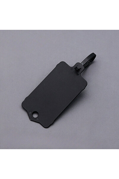 Choice8 50Pcs-Black 50/100Pcs Reusable Plastic Tags Hang Tag Waterproof Label...