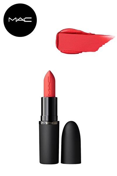 M.A.C أحمر شفاه ماتي مع تأثير ضبابي، مرطب لمدة 10 ساعات، خفيف الوزن
