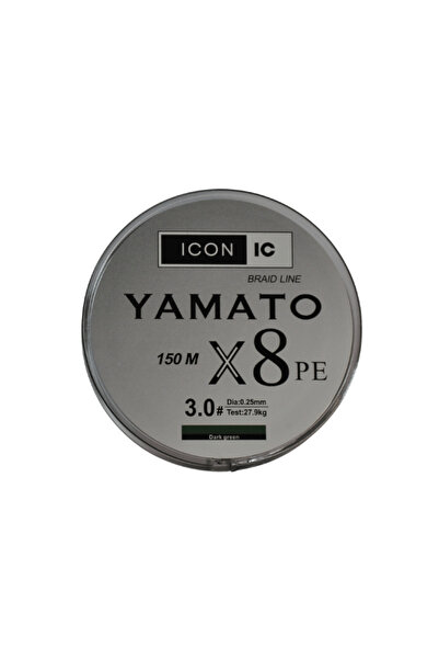 ICON IC ICON-IC Yamato 150m X8 Dark Green İp Misina