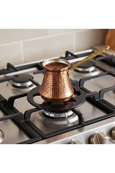 Doori قاعدة قهوة دائرية مفتوحة من المنتصف لمقلاة القهوة الصغيرة