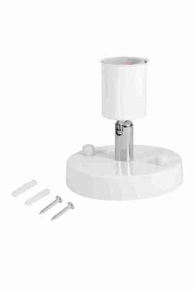 choice2 قاعدة لمبة بيضاء E27، مصباح سقف عصري بتصميم كلاسيكي، قاعدة مصباح مثبت...