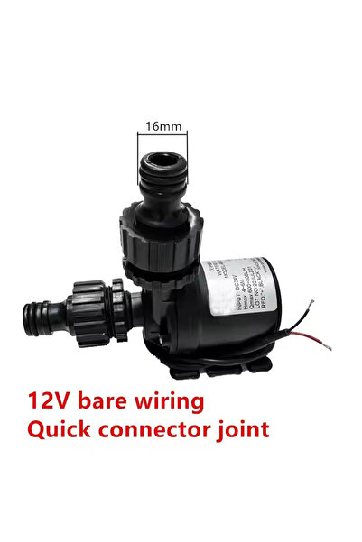 Choice1 مضخة مياه كهربائية تعمل بالطاقة الشمسية، بجهد 12 فولت، بوصلة سريعة، ع...