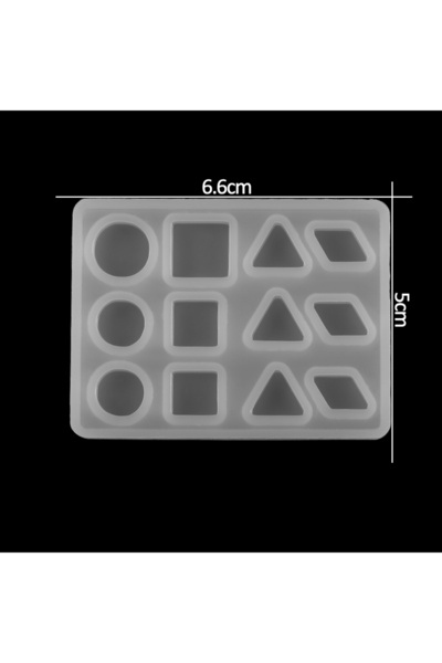 Choice8 قالب سيليكون على شكل قلب، دائري، بيضاوي، ومستطيل، من ستايل 10، قطعة و...