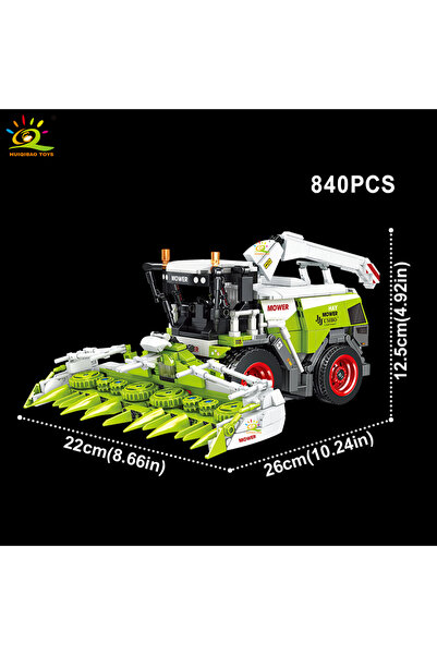 Choice5 NO.04 No box HUIQIBAO Farmer Truck model Building Blk Tractor Cultiva...