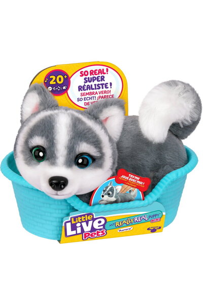 Moose Toys Little Live Pets My Really Real S2 Puppy Mini - Aurora, cuddly toy