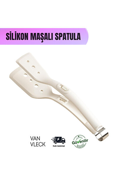 VAN VLECK Silikon Maşalı Spatula – Isıya Dayanıklı, Kaymaz Saplı, Çok Amaçlı ...