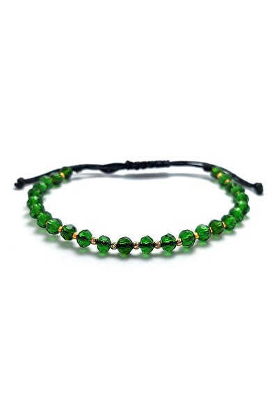 Bijolin Gold Bracelet with 5 2mm 14k gold beads, gold miyuki beads and 4mm gr...