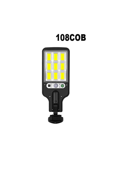 Choice 108cob-1PC 1/2/3/4 PCS مصابيح شمسية خارجية مزودة بمستشعر، مصابيح شوارع...