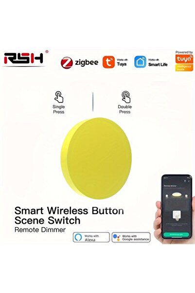 Choice1 zigbee yellow ZigBee Button Scene Switch Intelligent Linkage Smart Sw...