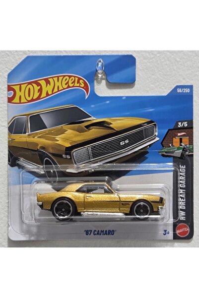 HOT WHEELS 67 Camaro HW Dream Garage 3/5 56/250 Altın Renk