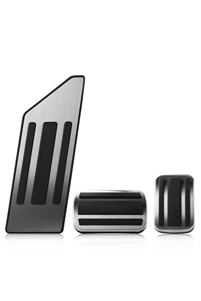 Choice3 3 قطع من دواسات السيارة الأوتوماتيكية مع مسند، دواسات الفرامل والبنزي...