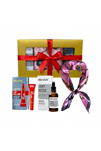 Revox Set cadou Elysa – Ser cu retinol în squalan 30 ml, Filler de buze 12 ml...