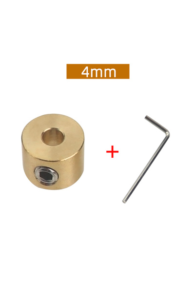 Choice5 4mm 3-12mm Drill Bit Tools Brass Depth Stop Collars Ring Positioner R...