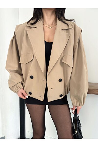 Ekim Store Cape Bomber Trench Jacket